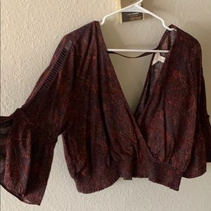 Off the shoulder blouse